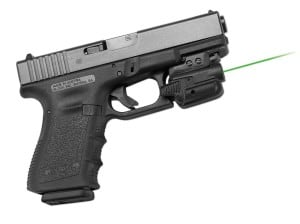 universal laser mounted to a glock 19