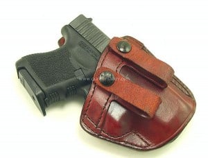 Glock 26 in a Don Hume PCCH Holster