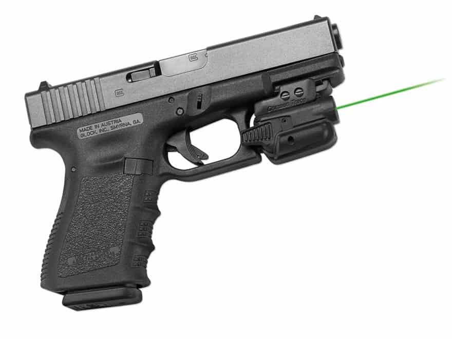 universal laser mounted to a glock 19