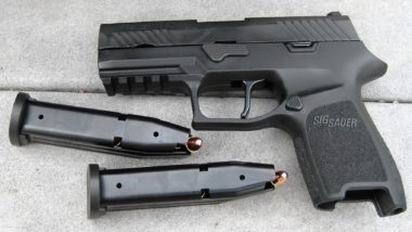 Sig P320 Compact with Apex Flat trigger installed